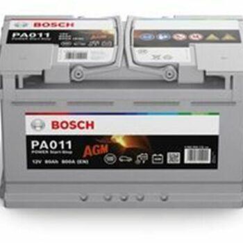 BOSCH Power AGM Start - Stop Стартов Акумулатор 0092PA0110 – 80 Ah