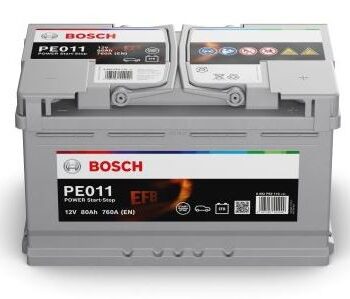 Акумулатор Bosch Power EFB Start/Stop 80 Ah 0092PE0110