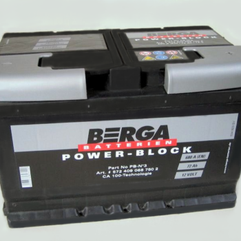 BERGA Power block Стартов Акумулатор BR 72A – 72 Ah